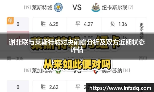 谢菲联与莱斯特城对决前瞻分析及双方近期状态评估